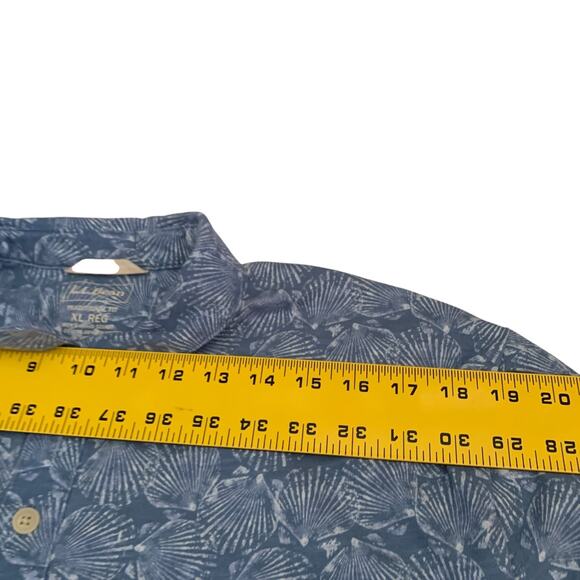 L.L. Bean Lot Of 3 Men's Size XL Reg Traditional Fit Hawaiian Short Sleeve Shirt - Picture 12 of 16
